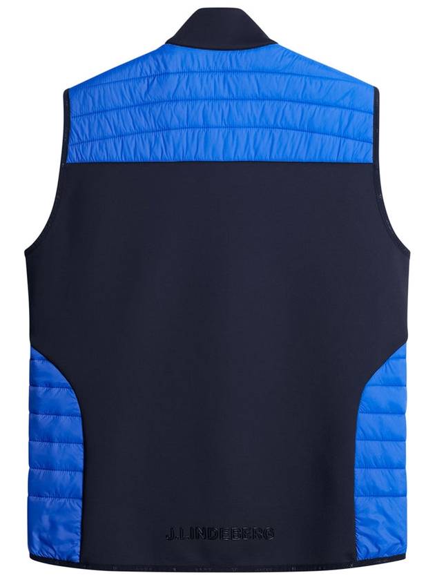 Men's Holden Quilt Hybrid Vest Club Blue - J.LINDEBERG - BALAAN 3