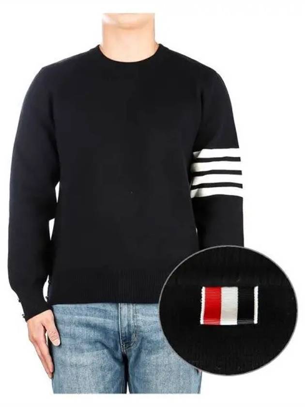 Men s diagonal armband knit 270549 - THOM BROWNE - BALAAN 1