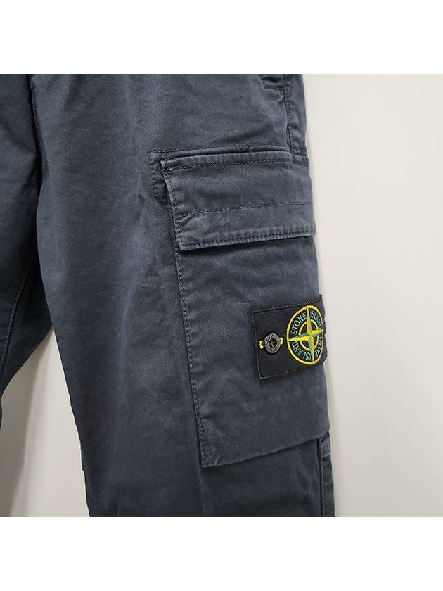 Wappen Patch Cargo Track Pants Navy - STONE ISLAND - BALAAN 6