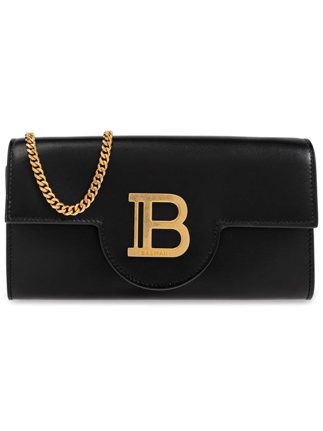 Balmain Chain Wallet B-Buzz, Women's, Black - BALMAIN - BALAAN 1