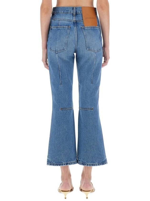 Le De Nimes Court Straight Jeans Blue - JACQUEMUS - BALAAN 4