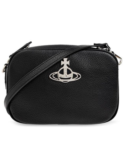 Anna Camera Cross Bag Black - VIVIENNE WESTWOOD - BALAAN 2