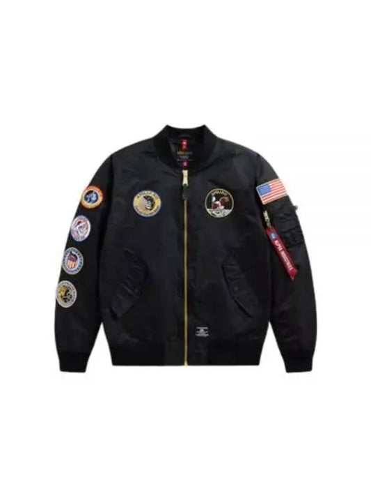 L2B APOLLO GEN II FLIGHT JACKET MJL53003C1 BLACK Apollo Aviation Jumper - ALPHA INDUSTRIES - BALAAN 1