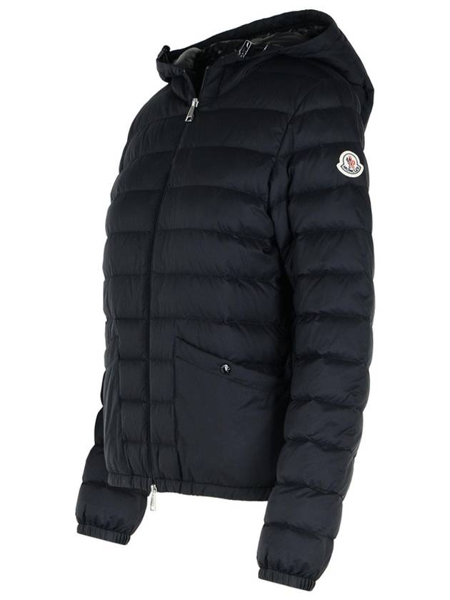 Hede Hooded Short Down Padding Black - MONCLER - BALAAN 6