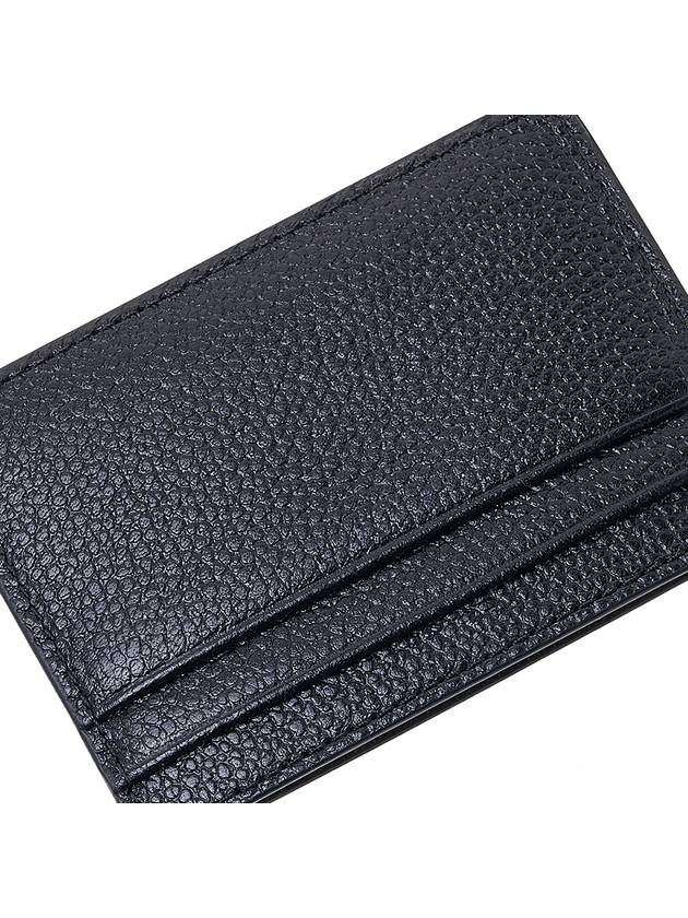 Pebble Leather Card Wallet Black - MICHAEL KORS - BALAAN 8