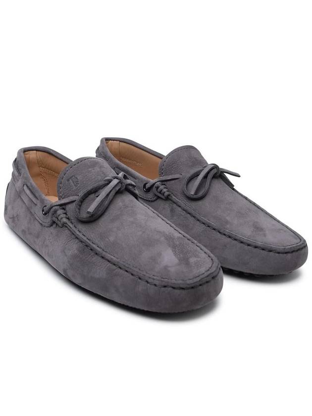 Gommino Nubuck Driving Shoes Grey - TOD'S - BALAAN 3