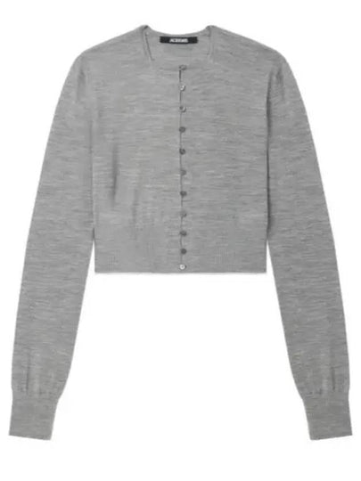 Spiaggia Cardigan Grey - JACQUEMUS - BALAAN 2