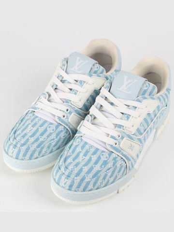 LV trainer sneakers blue 3 220 - LOUIS VUITTON - BALAAN 1