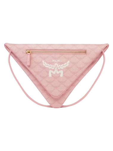 Himmel Lauretos Triangle Pouch Pink - MCM - BALAAN 1