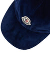 Logo Patch Velvet Ball Cap 3B00025 549SE 76F - MONCLER - BALAAN 7