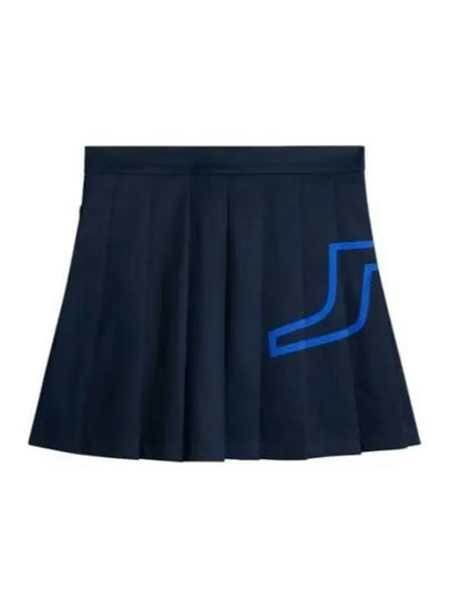 Naomi Pleated Skirt Navy - J.LINDEBERG - BALAAN 2