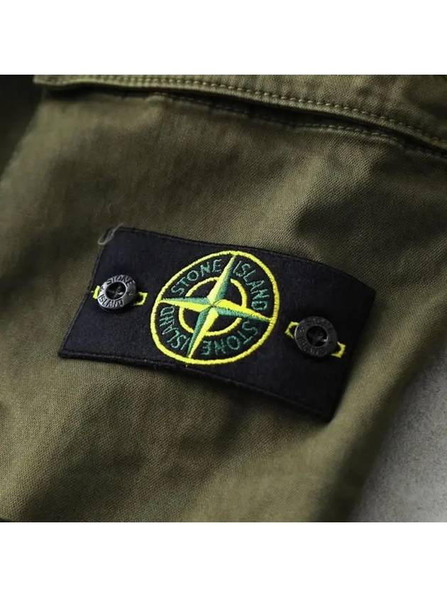 Wappen Patch Cargo Track Pants Green - STONE ISLAND - BALAAN 7