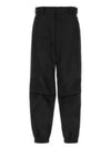 Triangle Logo Re-Nylon Jogger Track Pants Black - PRADA - BALAAN 2