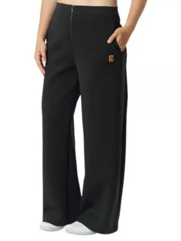 Court Dri-Fit Heritage Track Pants Black - NIKE - BALAAN 2