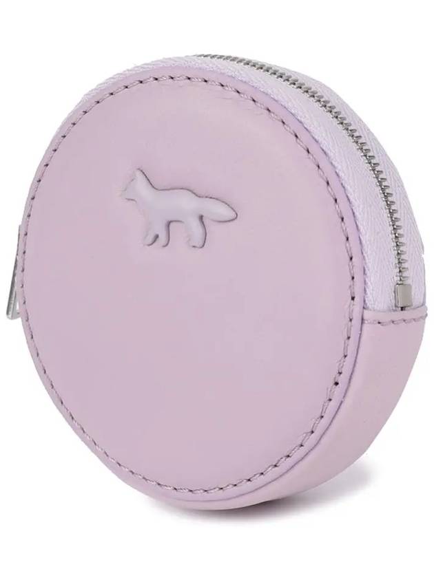 Maison Kitsune Cloud Leather Coin Purse MW05347LC0045P502 - MAISON KITSUNE - BALAAN 3