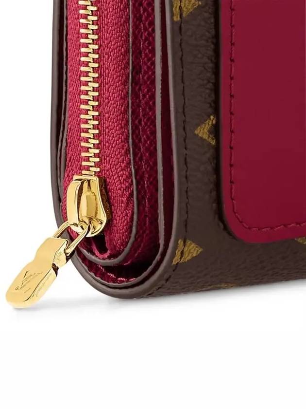 Lou Monogram Half Wallet Fuchsia - LOUIS VUITTON - BALAAN 3