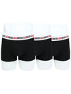 Shawn Boxer Briefs 3 Pack Black - DIESEL - BALAAN 2