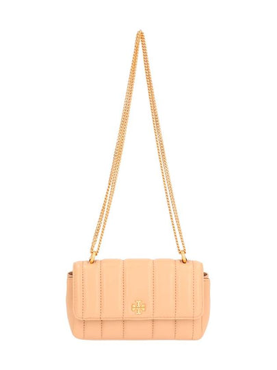 Kira Flap Mini Shoulder Bag Beige - TORY BURCH - BALAAN 2