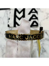 The Medallion Large Bangle Bracelet Black - MARC JACOBS - BALAAN 8