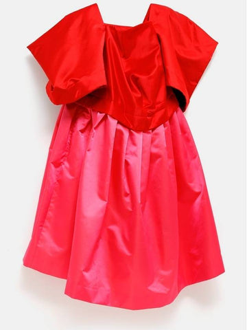 Colour-Block Voluminous Midi Dress - COMME DES GARCONS - BALAAN 1