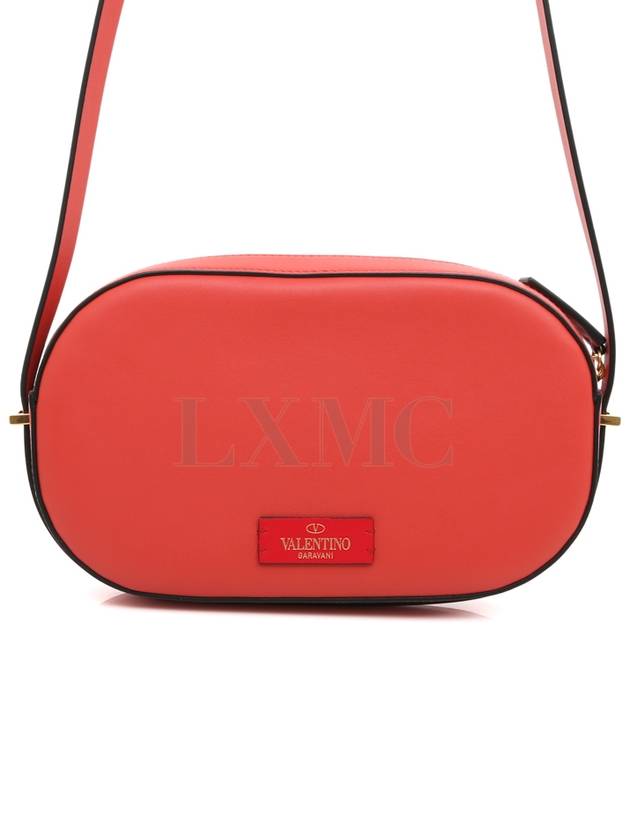 V logo signature cross bag red mini XW9B0G32ENE - VALENTINO - BALAAN 3