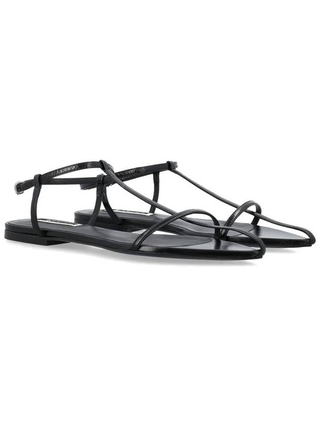 Jil Sander Flat Cage Sandals - JIL SANDER - BALAAN 2