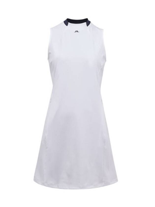 Golf Nena Short Dress White - J.LINDEBERG - BALAAN 1