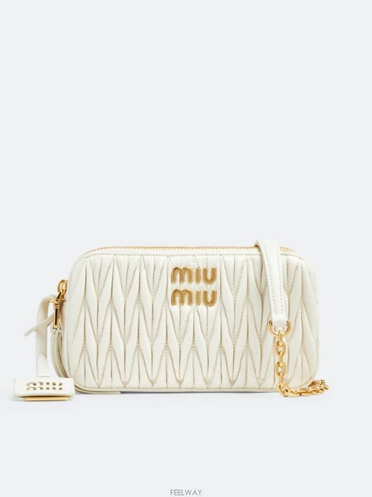 Materasse Nappa Leather Mini Bag 5BP045 N88 F0009 OLO - MIU MIU - BALAAN 2