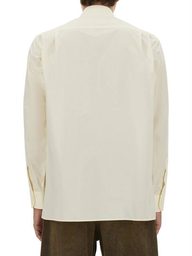 Mm6 Maison Margiela Poplin Shirt - MAISON MARGIELA - BALAAN 3