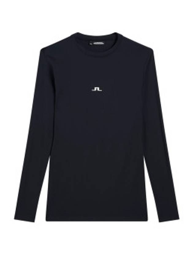 Crew Neck Golf Base T-Shirt Thor Long Sleeve GMJT08297 Black - J.LINDEBERG - BALAAN 2