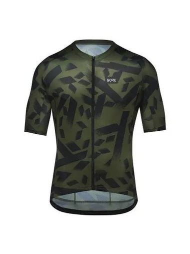 GOREWEAR Spirit Signal Camo Jersey Utility Green Black Men s - GOGORR - BALAAN 1