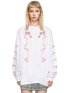 Women's Oversized Long Sleeve Top White - 2113 STUDIO - BALAAN 2