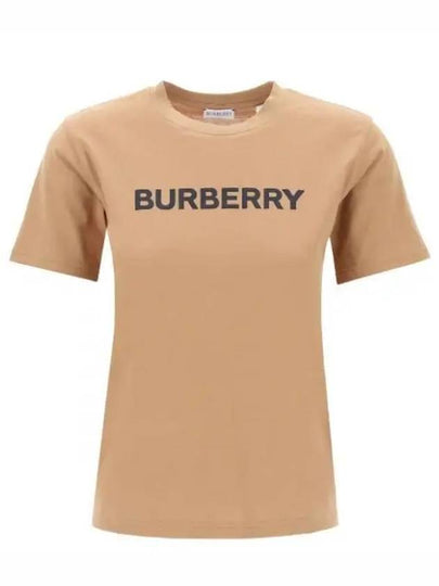 Logo Print T-Shirt Brown - BURBERRY - BALAAN 2