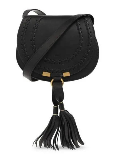 Marcie Leather Small Cross Bag Black - CHLOE - BALAAN 2