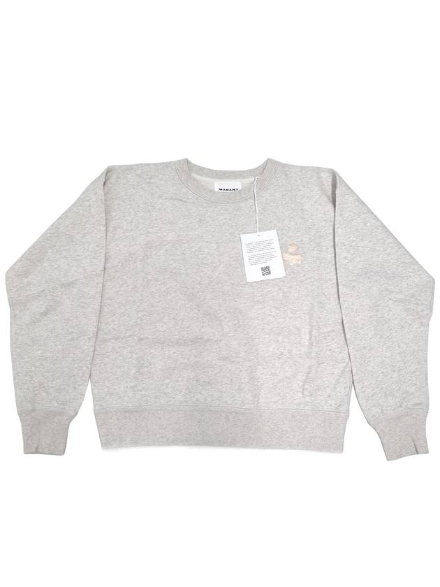 Mobyla Crew Neck Sweatshirt Ecru - ISABEL MARANT ETOILE - BALAAN 6