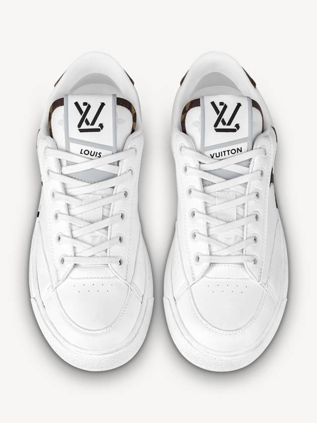 Charlie Monogram Signature Low Top Sneakers White - LOUIS VUITTON - BALAAN 3