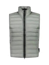 Loom Woven Chambers Recycled Nylon Down TC Vest Grey - STONE ISLAND - BALAAN 2