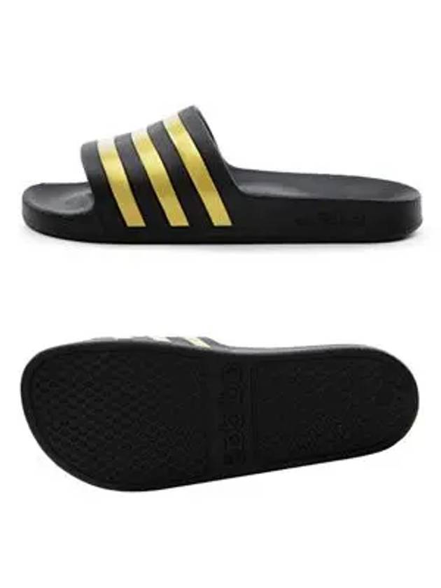 Adilette Aqua Slippers Black - ADIDAS - BALAAN 1