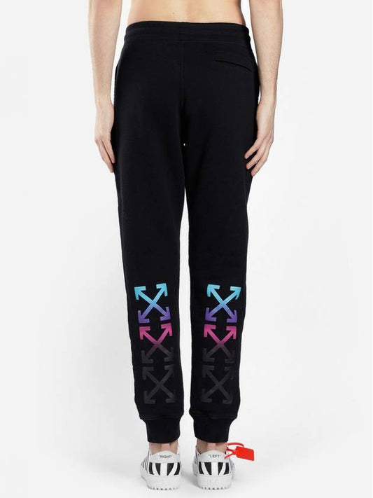 Men's Arrow Gradient Jogger Pants Black - OFF WHITE - BALAAN 2