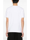 Maison Kitsune Fox Head Patch Classic T Shirt White - MAISON KITSUNE - BALAAN 4
