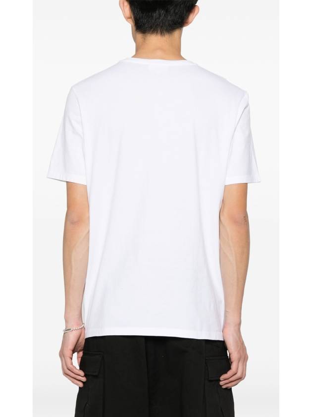 Fox Head Patch Classic Short Sleeve T-Shirt White - MAISON KITSUNE - BALAAN 5