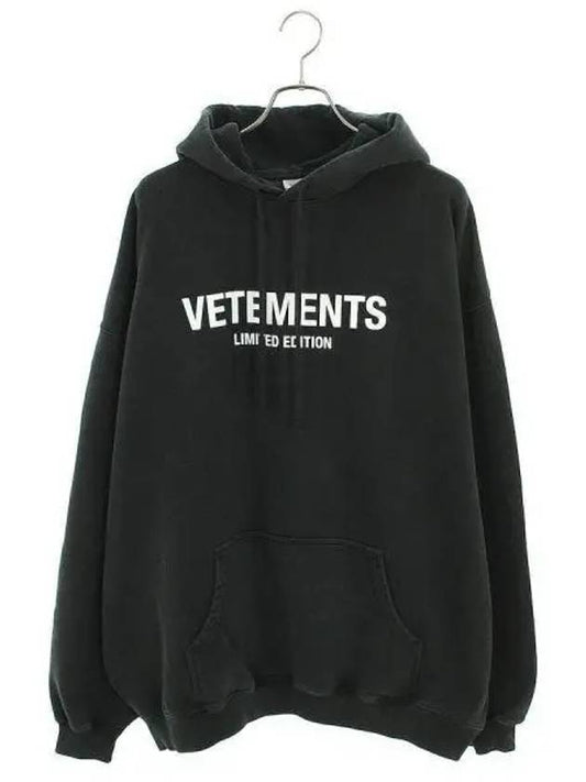 IDomestic ShippingI 24 Logo Hoodie UE64HD600K kr 217852 - VETEMENTS - BALAAN 2