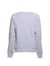 Milano Brushed Logo Print Crew Neck Sweatshirt Grey - MSGM - BALAAN 3