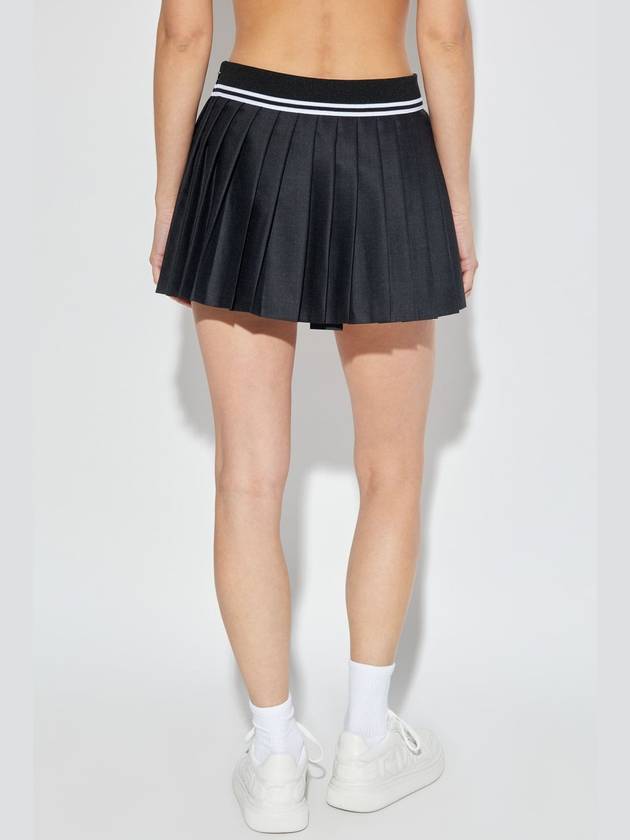 Sporty & Rich Pleated Skirt, Women's, Black - SPORTY & RICH - BALAAN 4