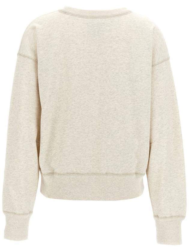 Shard Embroidered Logo Sweatshirt Ecru - ISABEL MARANT - BALAAN 3