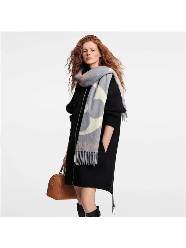 Ultimate Wool Cashmere Scarf Grey - LOUIS VUITTON - BALAAN 5