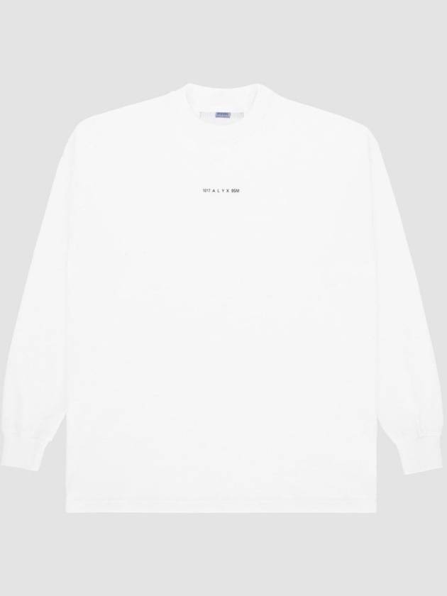 Men's White Logo TShirt AVUTS0020FA01 - 1017 ALYX 9SM - BALAAN 2