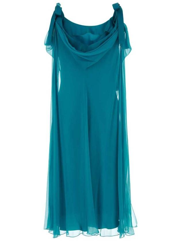 midi dress A040416140370 GREEN - ALBERTA FERRETTI - BALAAN 3