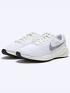 Revolution 7 Low Top Sneakers White Metallic Silver - NIKE - BALAAN 2