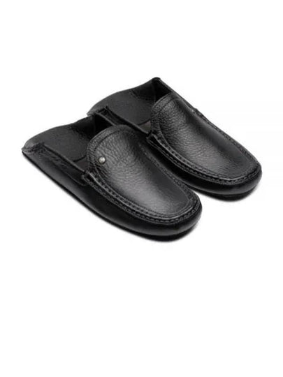 Loft Leather Slippers Black - PARABOOT - BALAAN 2